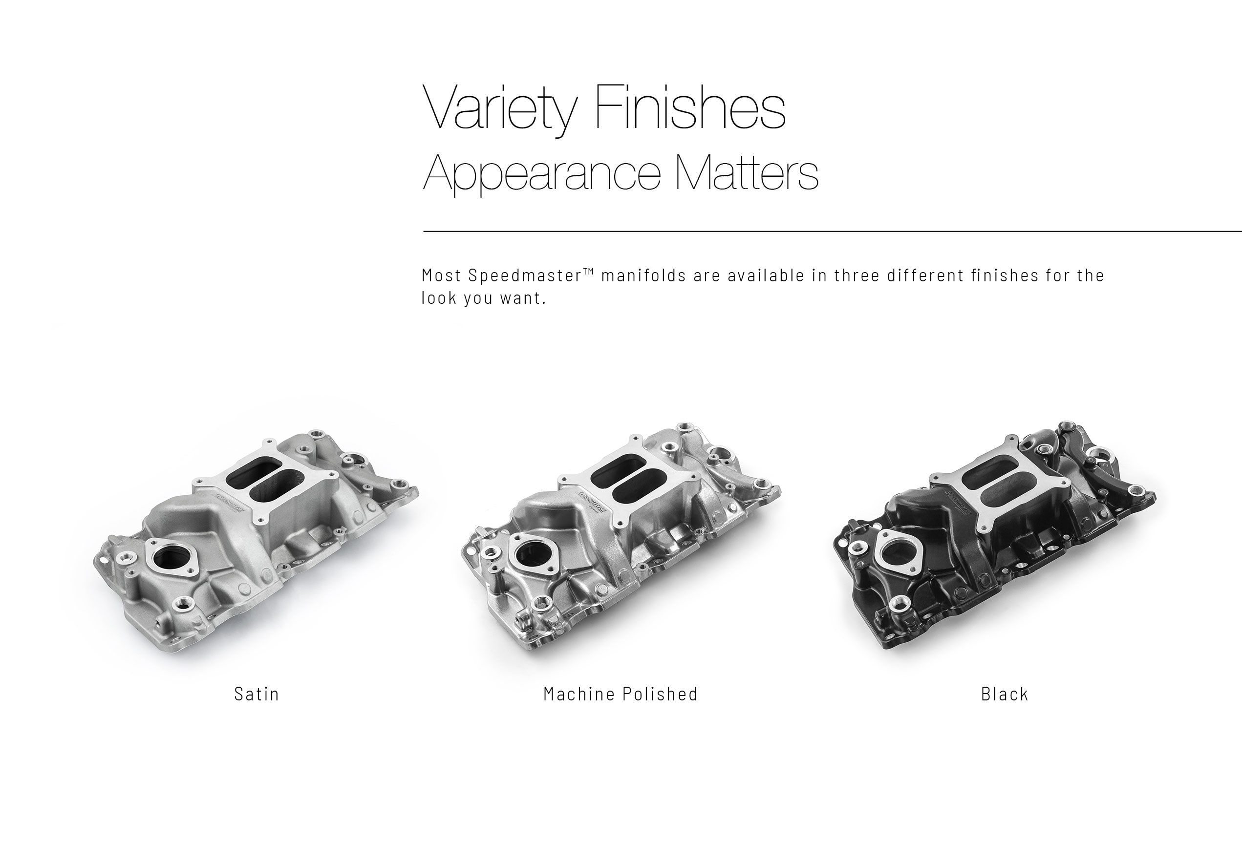 DETAIL WORKS マニフォールド Spec of 198 バス皮 Speedmaster® Intake Manifold, Carbureted 1-147-059 | Buy